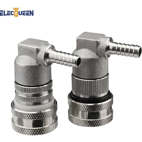 Stainless Steel Barb Gas and Liquid Ball Lock Disconnect Beer Home Brew