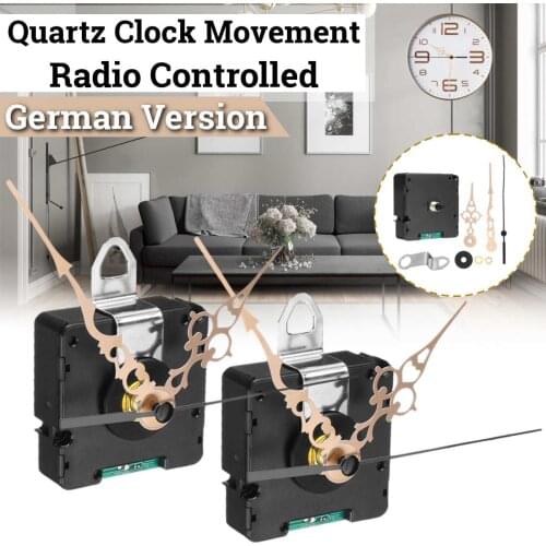 1/2/5/10x Quartz Clock Atomic Radio Controlled Silent Clock Movement DIY Kit Germany DCF Signal HR9403 Model Just for European