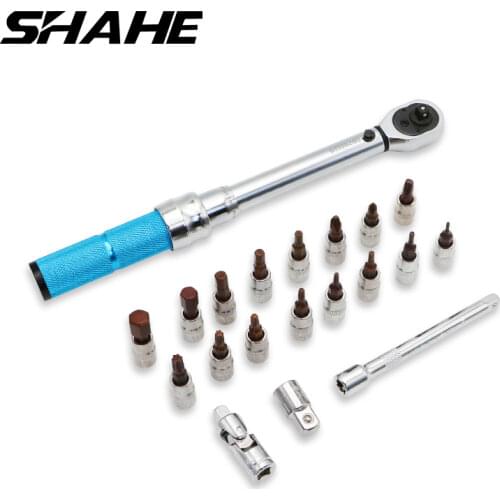 1/4inch 5-25 N.m Wrench Set Universal Wrench Car Bicycle Repair Tools Hand Spanner Ratchet Wrench Tool