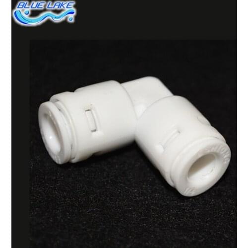 1/4",L type of plug Corner joints,90 degree corner bend quick connector,4040 Push-in connector,Water purifier accessories