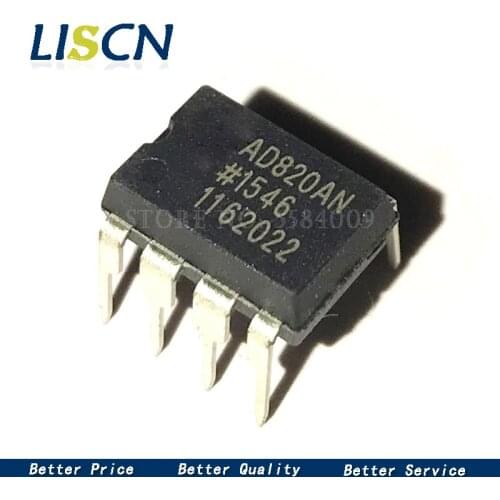 10PCS AD820AN AD820ANZ AD820 DIP8 IC operational amplifier chip