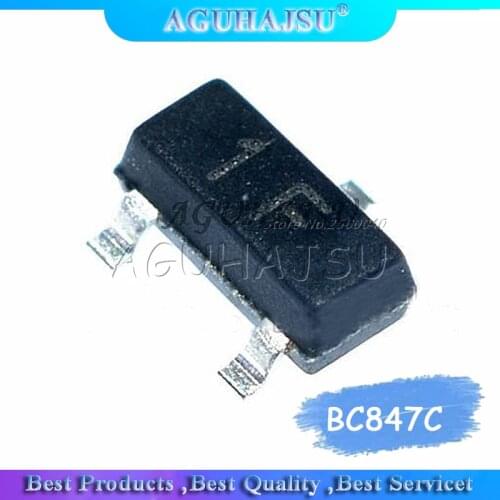 100PCS BC847C BC847 SOT23 SOT SMD SOT-23 SOT23-3 3B transistor New original