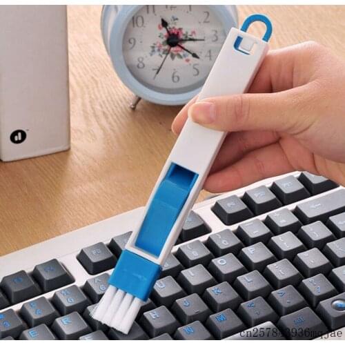 200pcs 2 in 1 Window Slot Brush Keyboard Detachable Brushes Door Groove Corner Brush Cleaning Tools Removable Cleaning Brushes