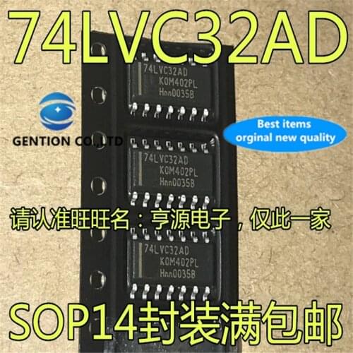20Pcs 74LVC32AD SN74LVC32ADR 74LVC32A SOP-14 in stock 100% new and original
