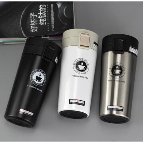 2020 Travel Coffee Mug Stainless Steel Thermos Tumbler Cups Vacuum Flask Thermo Water Bottle Tea Mug Thermocup