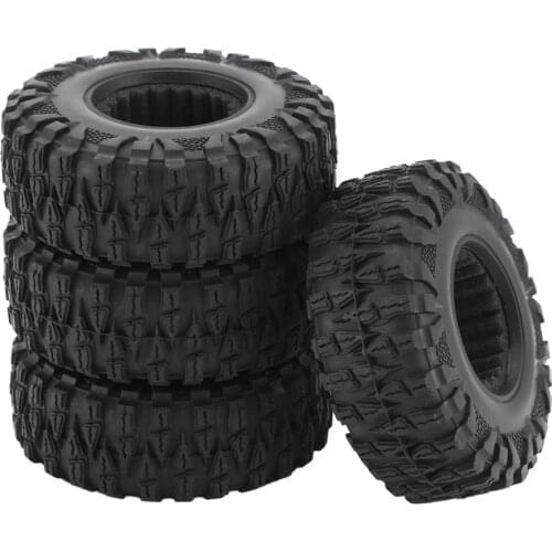 4pcs 2.2 Inch Climbing Car Tire Skin Gravel Eagle Claw Hook Tire Flower Wheel Skin For Traxxas Fine Workmanship