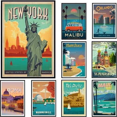 5D Diy Diamond Painting London Vintage Europe America City Landscape Cross Stitch Kit Embroidery Mosaic Art Picture Rhinestones