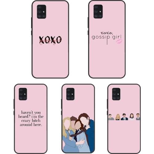 Gossip Girl Quotes For Samsung A51 A71 A31 A11 A20e A21S Case For Galaxy M31 M21 A10 A30S A40 A50 A70 Cover