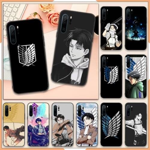 Anime Japanese attack on Titan Phone Case For Huawei P20 P30 P40 lite Pro P Smart 2019 Mate 10 20 Lite Pro Nova 5t