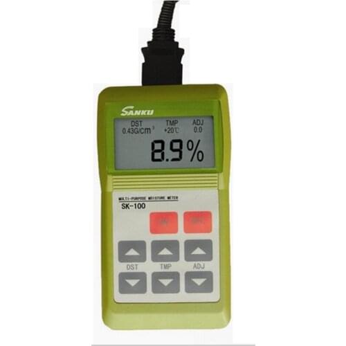 SK-100 Dehydrated Vegetable Moisture Analyzer Fruit Dry Measuring Instrument Detector LCD Screen High Precision Water Content