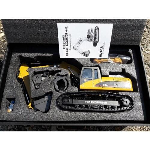 Huina 1580 Remote Control Crawler Excavator 1:14 Full Metal Model