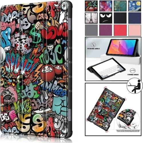 Magnetic Case For Lenovo Tab M8 TB-8505F TB-8505X 8.0 inch Tablet Funda Capa Cover for M8 FHD TB-8705F TB-8705N Case