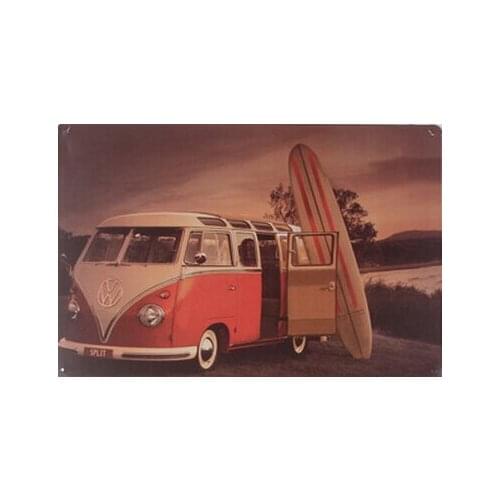 Fashion Hot Vintage Metal Painting Retro Finishing Coffee Bedroom Wall Decoration Home Decoration Iron Poster Metal Wall Art