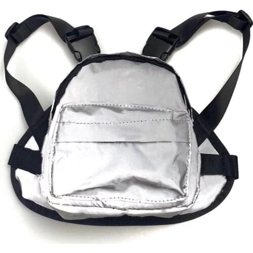 Fashion Adjustable Pet Dog Reflective Backpack Harness Bag For Small Medium Dogs Chihuahua Pug French Bulldog Dropshipping ZLB09