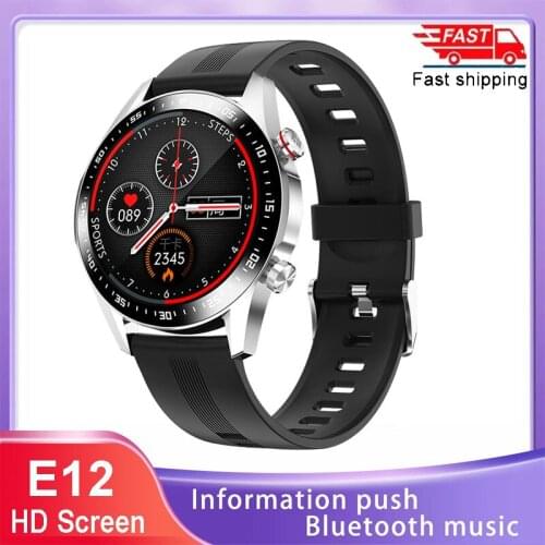 2021 New E12 Smart Watch Men Bluetooth Call Smartwatch Women Waterproof Sport Fitness Tracker For Android IOS Phone