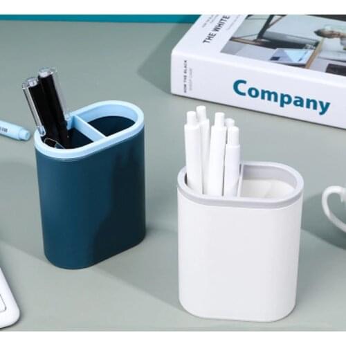 New Simple Pen Holder Student Office Pen Case Kawaii Stationery Pencil Case Novelty Cute Pencil Pouch Kawaii School Supplies