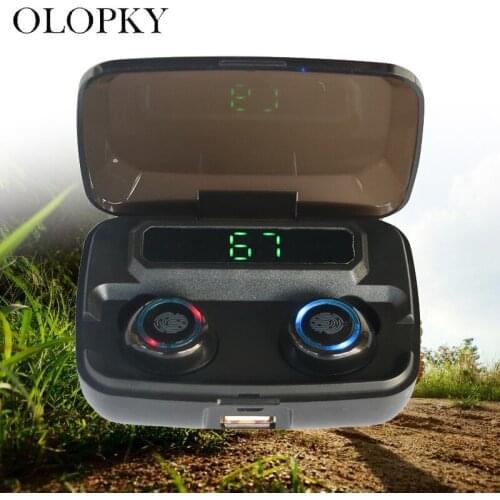 New Wireless Bluetooth 5.0 Earphones TWS Mini Wireless Earbuds Earphone Deep Bass Sport Headset 8D Surround Sound Drop Shipping