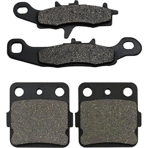 Yerbay Motorcycle Parts Front and Rear Brake Pads For Kawasaki KX80 KX 80 1997-2000 KX85 KX 85 2001-2017 KX100 KX 100 1997-2017