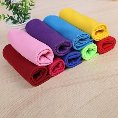 Colors Men And Women Cooling Ice Beach Towel Gym Club Yoga Sports Cold Washcloth Running Football Basketball Lovers Gift Toallas