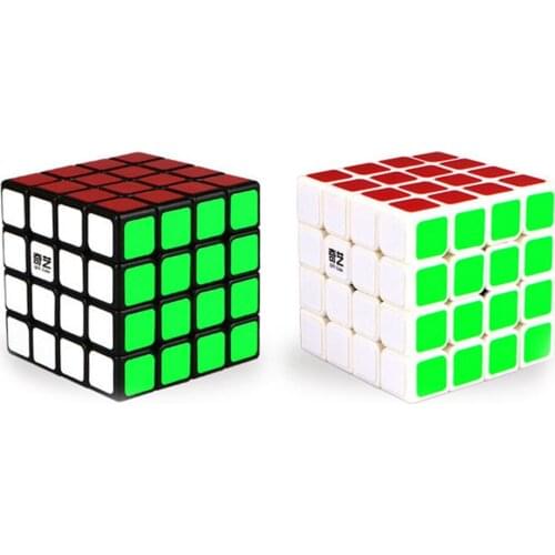 Qiyi MoFangGe QI YUAN 4x4 Magic Cube Speed Puzzle Game Cubes Educational Toys for Children Kid Christmas Gift
