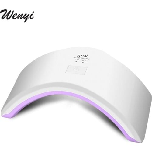 AUTO SENSOR UVLED SUNUV 24W Professional UV LED Lamp Nail Dryer Polish Machine for Curing Nail Gel Art Tool