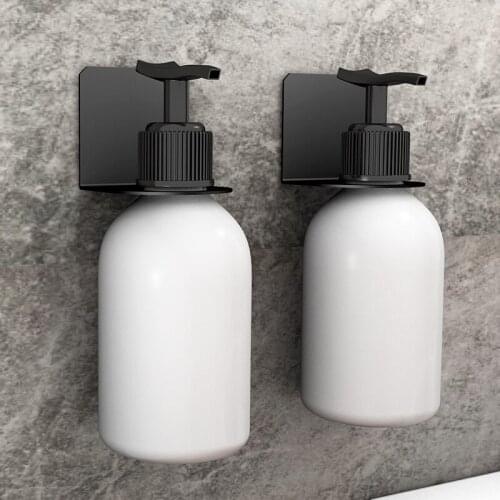 304 stainless steel bathroom hook shampoo, hand sanitizer, shower gel rack, kitchen dishwashing liquid wall mount rack