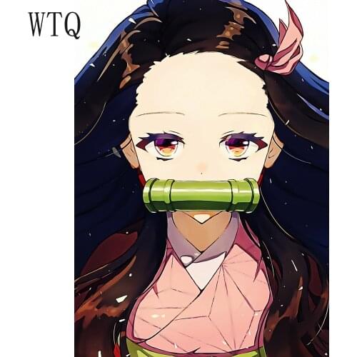 5D DIY Diamond Painting Anime Demon Slayer Mosaic Pictures Cross Stitch Kit Diamond Embroidery Full Square/Round Home Decoration