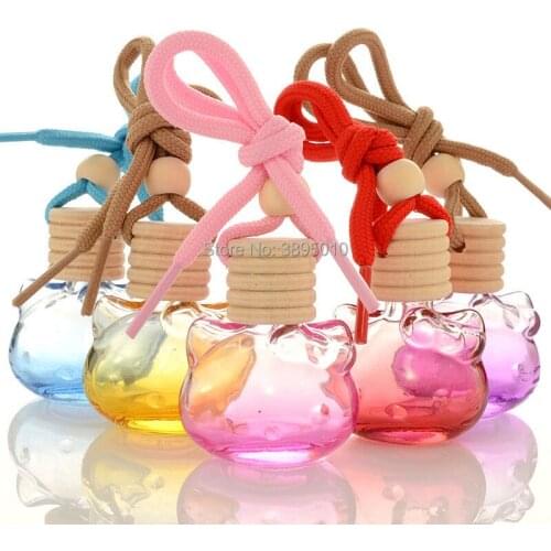 Car Perfume Pendant Empty Bottle Car Perfume Bottle Car Pendant Type Essential Oil Empty Bottle F1176