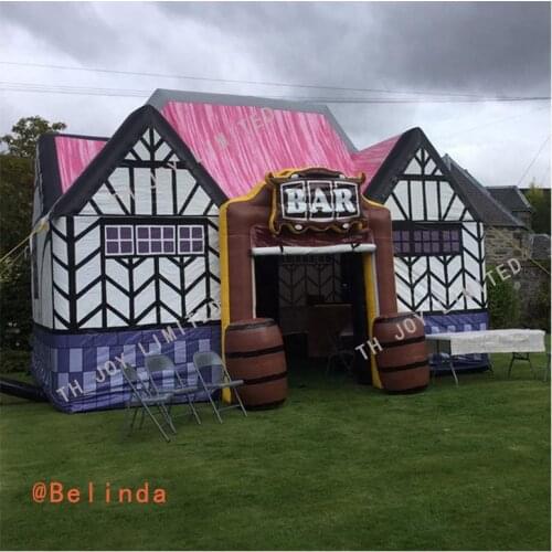 Free shipping! 10x5x5mh Portable Inflatable Irish Pub Tent Inflatable Outdoor Party Event Tent, Club Tent