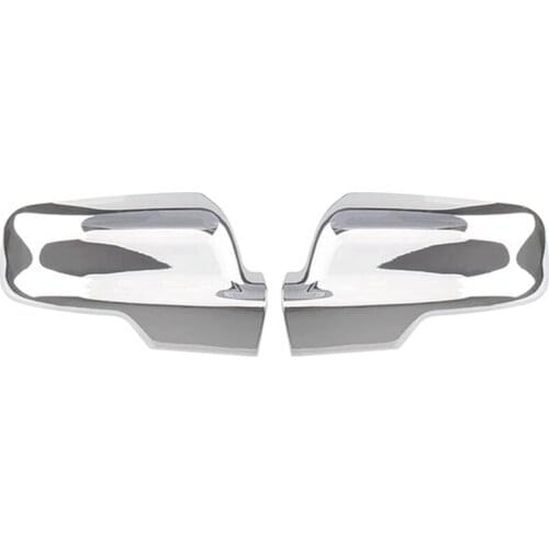 Rearview Mirror Cover Side Mirror Cap Fit for Dodge Ram 1500 2021 2020 2019 Silver (2 Pcs)