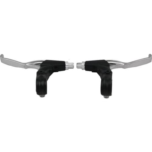 Black and Silver MTB Bicycle brake lever