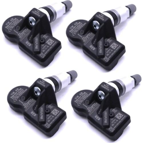 4 PCS Tire Pressure Sensor TPMS 4D0907275C For Audi For Volkswagen For Skoda For Lamborghini Urus For Porsche