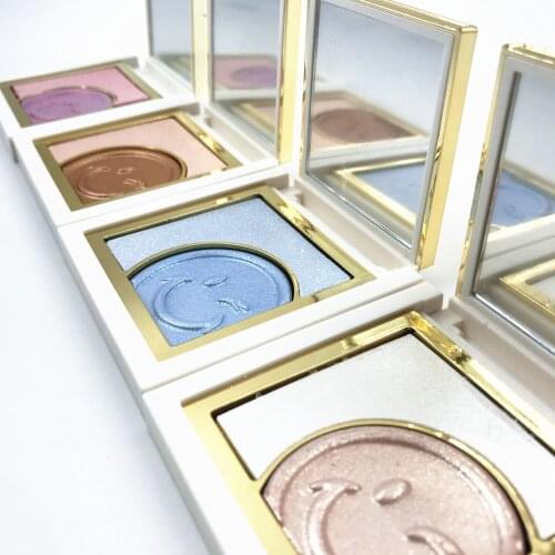 Highlighter Powder Glitter Palette Makeup Face Shimmer Illuminator Make Up Highlight Pallete Cosmetics Korean Beauty Makeup