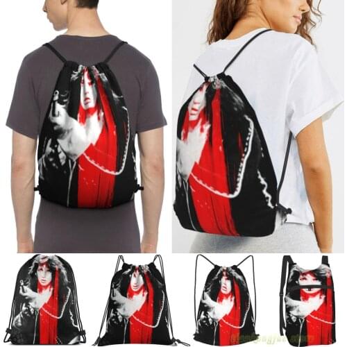 Kate Bush(2) Women Purpose Drawstring Backpack Bags Men Outdoor Travel Backpacks For Gym Training Swimming Fitness Bag