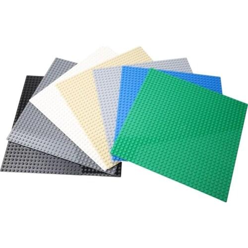 Classic Building Blocks Baseplates Compatible City Base Plates 32*32 for Construction Plastic Bricks Toys 16*16 Dots