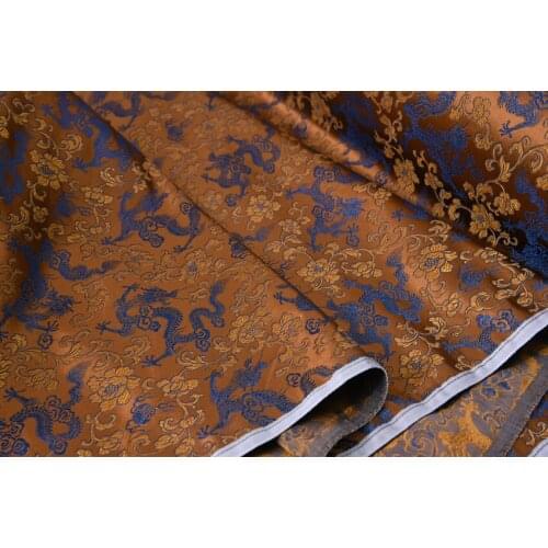 Huhu shop heavy silk brocade fashion material 60m 70CM 45 yuan a meter wide