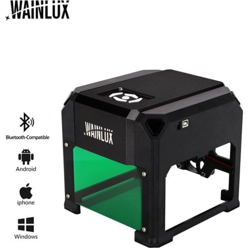 3000mw CNC Mini Laser Engraver 3W Desktop Carving Machine for Wood DIY Logo Mark Printer Woodworking Laser Engraving Machine