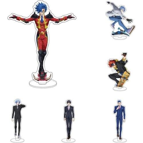 New Anime SK8 the Infinity Figure Cosplay Reki Snow Miya Cheery Blossom Acrylic Stands Model Desk Decor Fans Boy Girl Collection