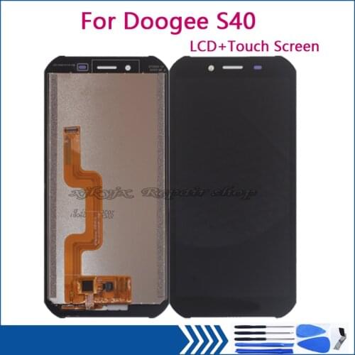 Original For Doogee S40 LCD Display Touch Screen Digitizer Assembly For Doogee S40 Lite Screen Phone Parts Repair kit