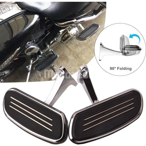 Floorboards Passenger Floorboards Foot Pegs Foot Pegs Mount Bracket Kits for Touring Models Road King Street Glide 1993-2019