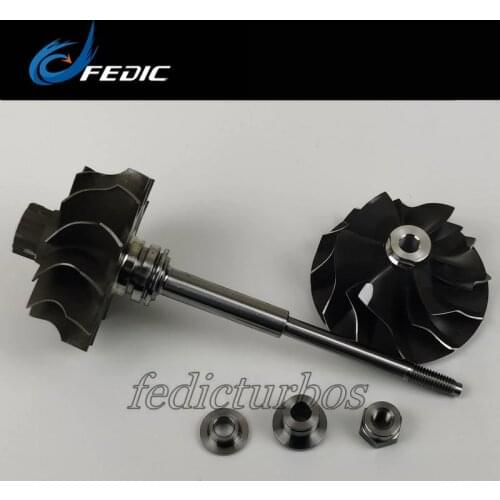 Turbocharger shaft and wheel TF035 49135-03310 Turbo rotor assembly for Mitsubishi Pajero II shogun Challenger 4M40 2.8L 1998