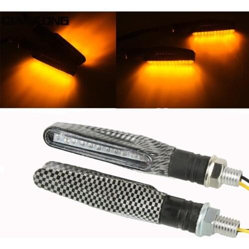 1 Pair LED Turn Signal Lamp Amber Blinker Light Motorcycle Flasher 12 Led Indicator Light for Benelli BN TNT600 BN600 TNT1130