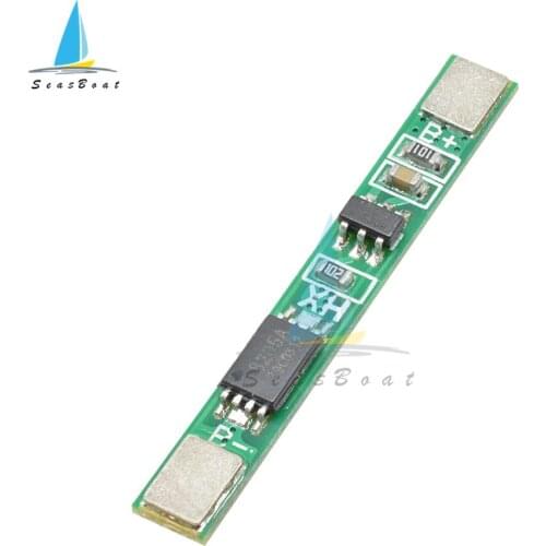 10PCS/lot 1S 3.7V 2.5A li-ion BMS PCM Battery Protection Board PCM for 18650 Lithium ion li Battery