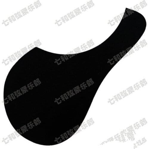 2 Pcs Black Folk Acoustic Guitar Pickguard Pick Guard Anti-scratch Plate guitar accessories