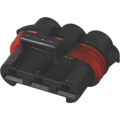 5/10sets 3pin delphi auto waterproof wire harness cable female connector 12124685