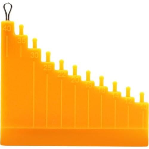 Carp Fishing Accessories Hair Gauge For Carp Hair Rig Measurement Tool Carp Coarse Method Feeder Fishing Tackle Method Feeder