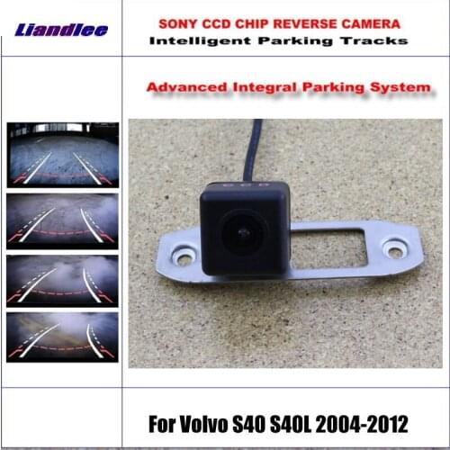 Car Rear View Camera For Volvo S40/S40L 2004-2012 Intelligent Parking Trajectory Reverse Back CAM