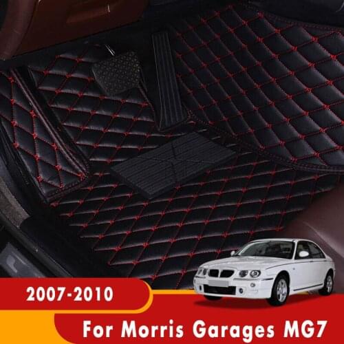 Car Floor Mats For Morris Garages MG7 2010 2009 2008 2007 Artificial Leather Car Carpets Rugs Custom Auto Interior Accessories