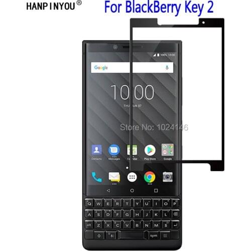 For BlackBerry Key 2 Two Key2 4.5" Full Cover Tempered Glass Screen Protector Ultra Thin Premium Explosion-proof Protective Film