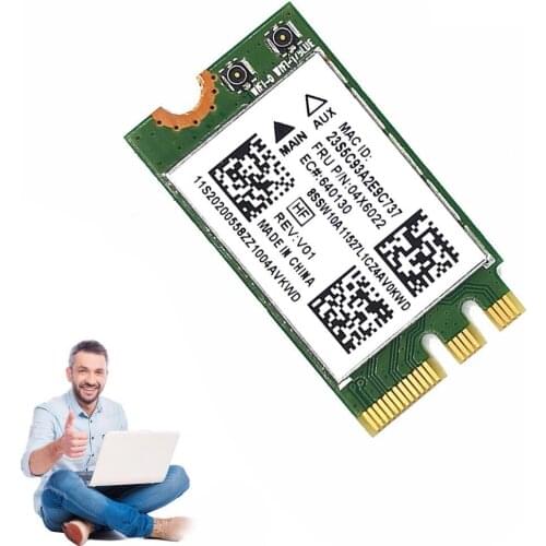 For Lenovo G40-70 G40-80 G50-80 B40-80 Z40-70 E455 QCNFA335 E555 M.2 Atheros Wireless 04X6022 FRU NFA335 NGFF Card Z0L7